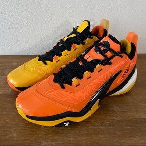 361 Degrees AG 5 Basketball Shoes 572441112-4 Orange Aaron Gordon - Size 11.5